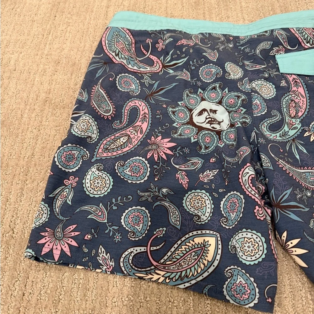 O'Neill OG CRUZER 18'' Blue Indigo Paisley Board Shorts